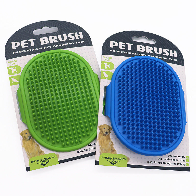 Soft Silicone Pet Bath Brush for Dogs and Cats Grooming