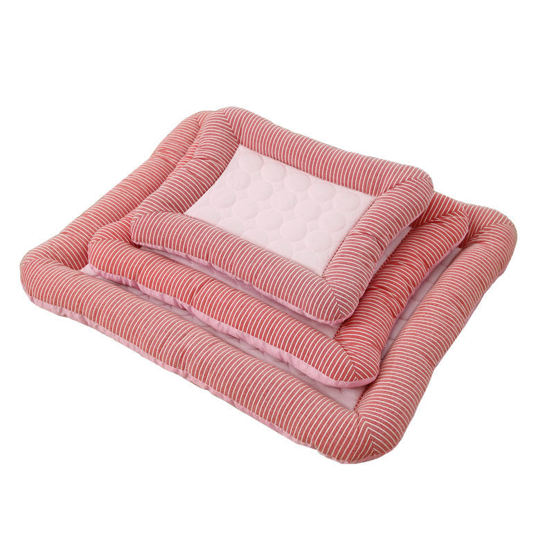 Breathable Pet Cooling Pad Bed for Dogs Cats Summer Sleeping