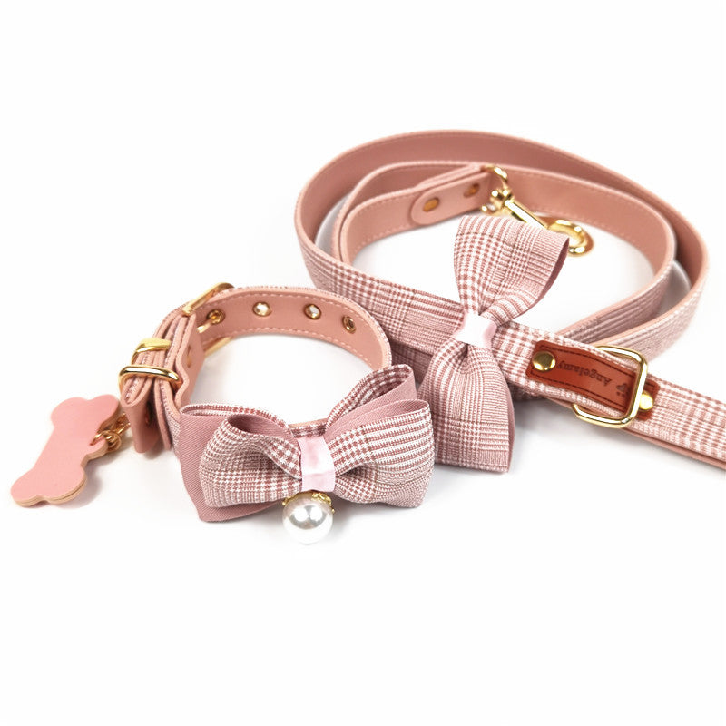 Teddy Dog Breast Strap Collar Adjustable Comfortable Pet Walking Harness