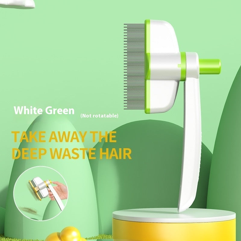 Self-Cleaning Pet Comb Hair Removal Brush for Cats and Dogs