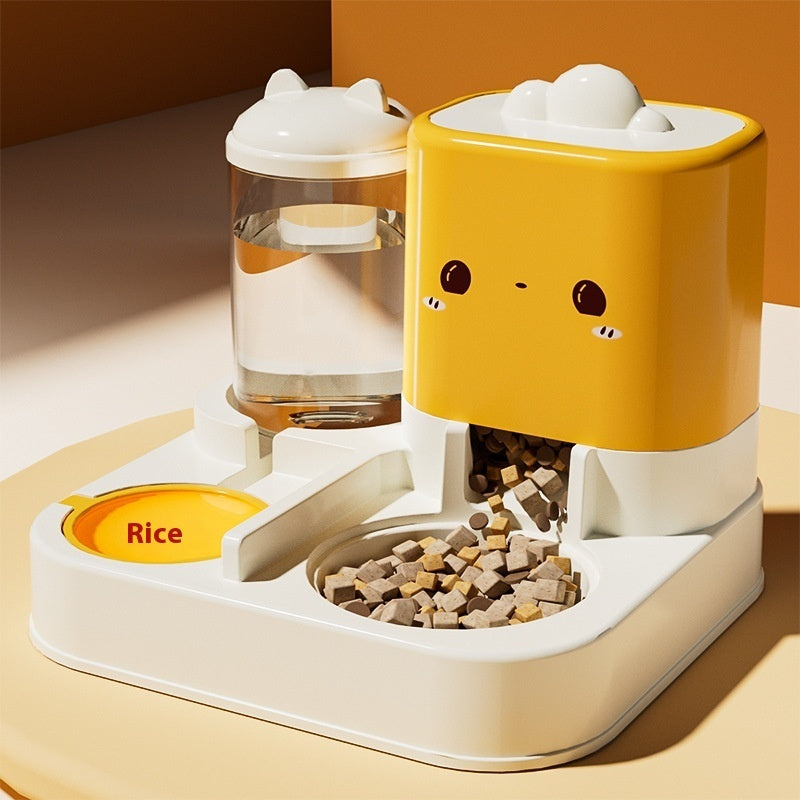 Automatic Pet Water Fountain and Feeder for Cats Dogs Daily