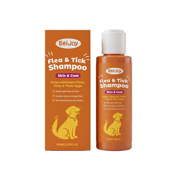 Flea Tick Shampoo for Dogs and Cats Deep Cleaning Protection