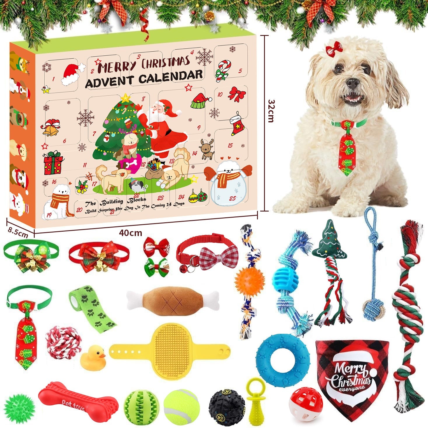 Assembly Building Blocks Pet Toy for Stress Relief and Playtime