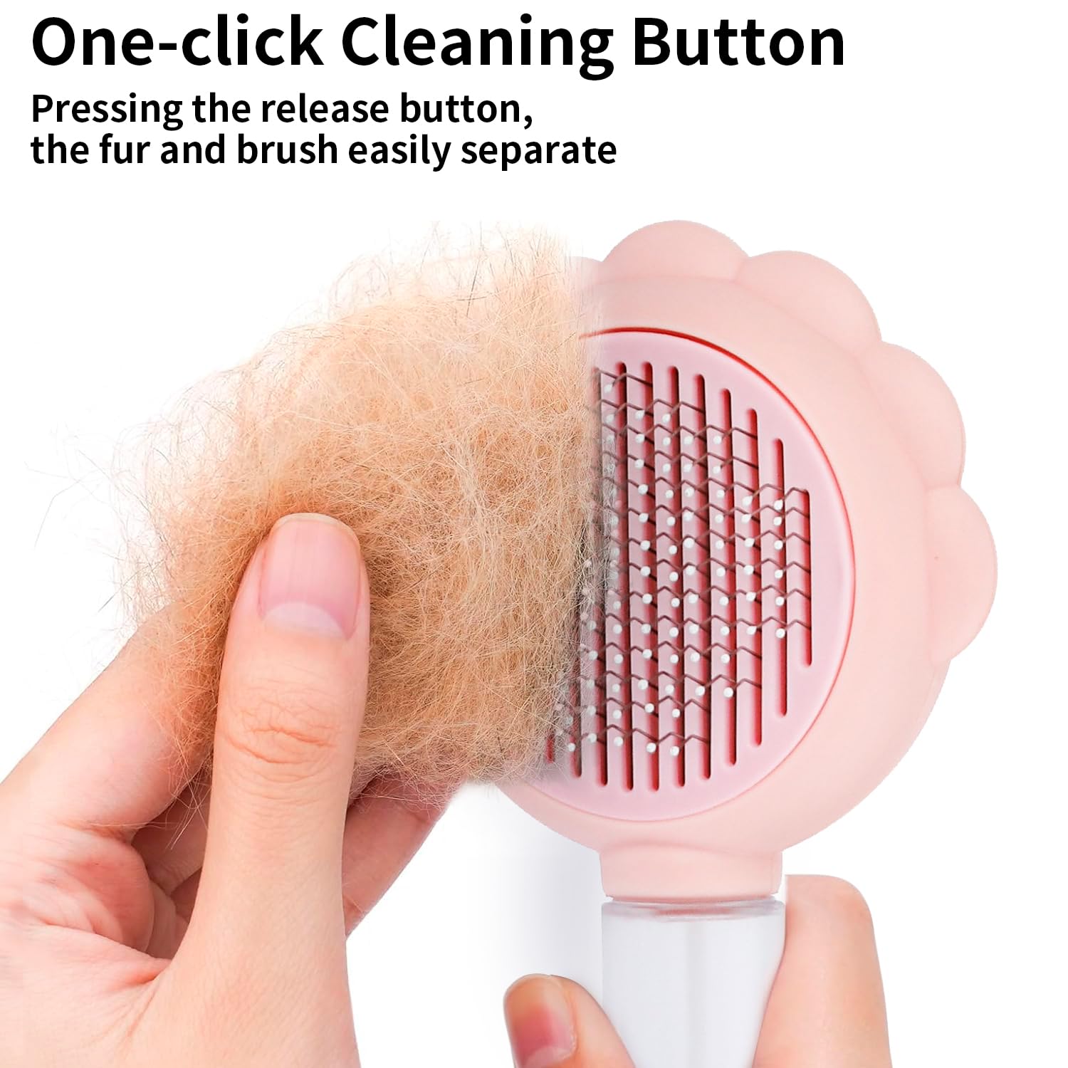 Self-Cleaning Spray Pet Brush for Cats and Dogs Grooming Tool