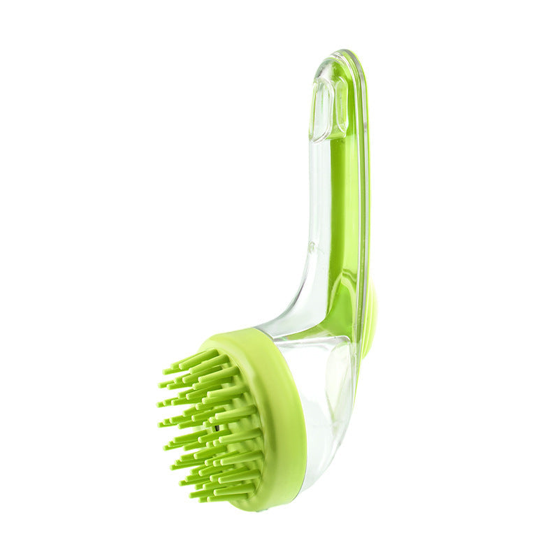 Long Handle Pet Bath Brush for Dogs and Cats Grooming