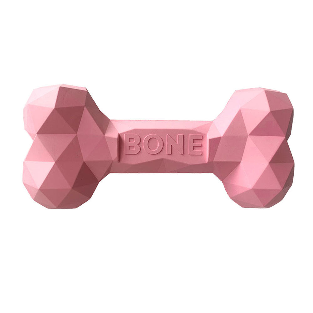 Diamond Bone Slow-Feeding Chew Toy for Dogs Interactive Play