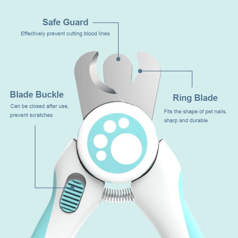Cute Pet Nail Clippers for Dogs and Cats Grooming Tool