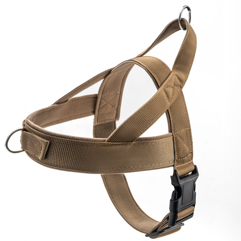 Dog Vest Style Collar and Harness Adjustable Walking Pet Gear