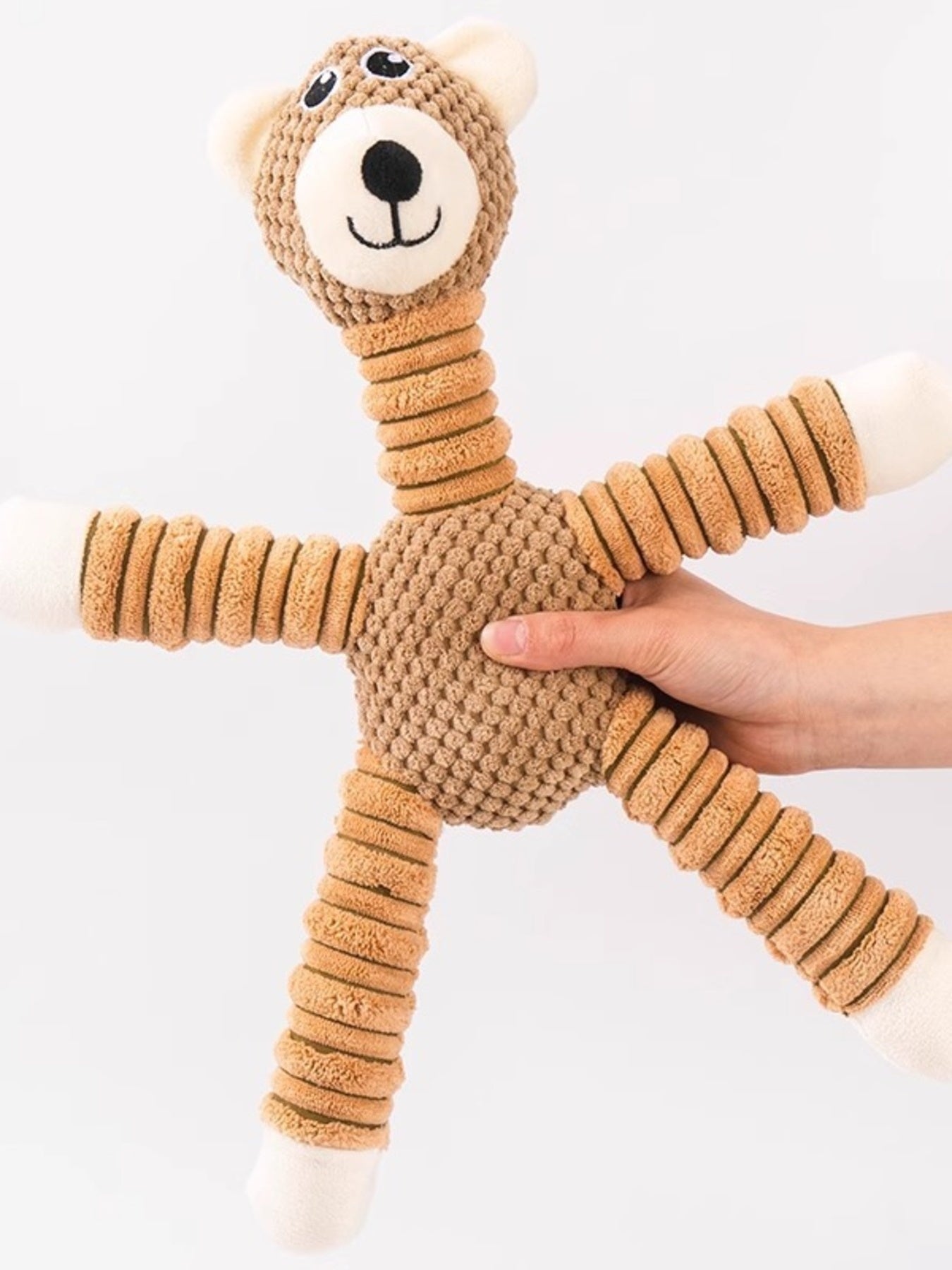 Soft Plush Animal Pet Toys for Dogs Cats Interactive Playtime