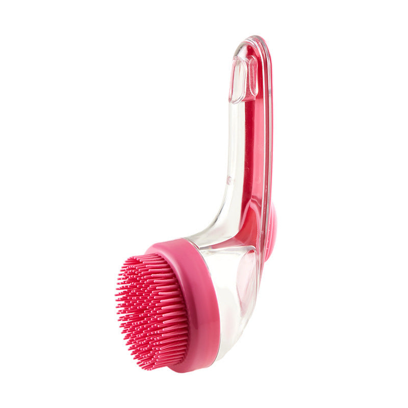 Long Handle Pet Bath Brush for Dogs and Cats Grooming