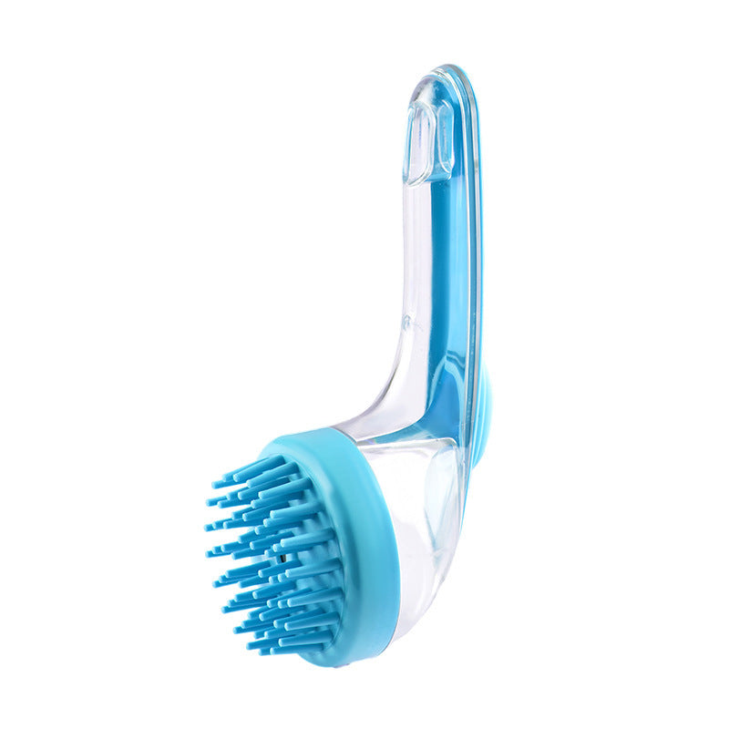 Long Handle Pet Bath Brush for Dogs and Cats Grooming