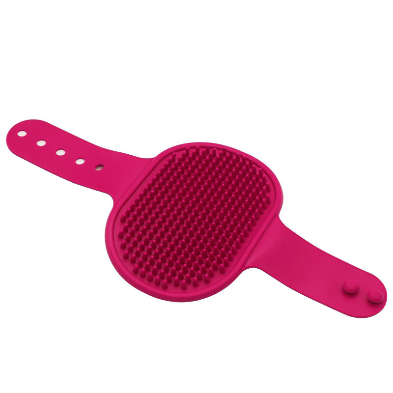 Soft Silicone Pet Bath Brush for Dogs and Cats Grooming