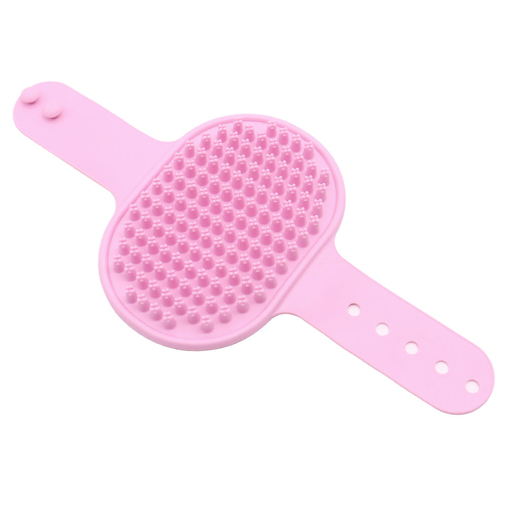 Soft Silicone Pet Bath Brush for Dogs and Cats Grooming