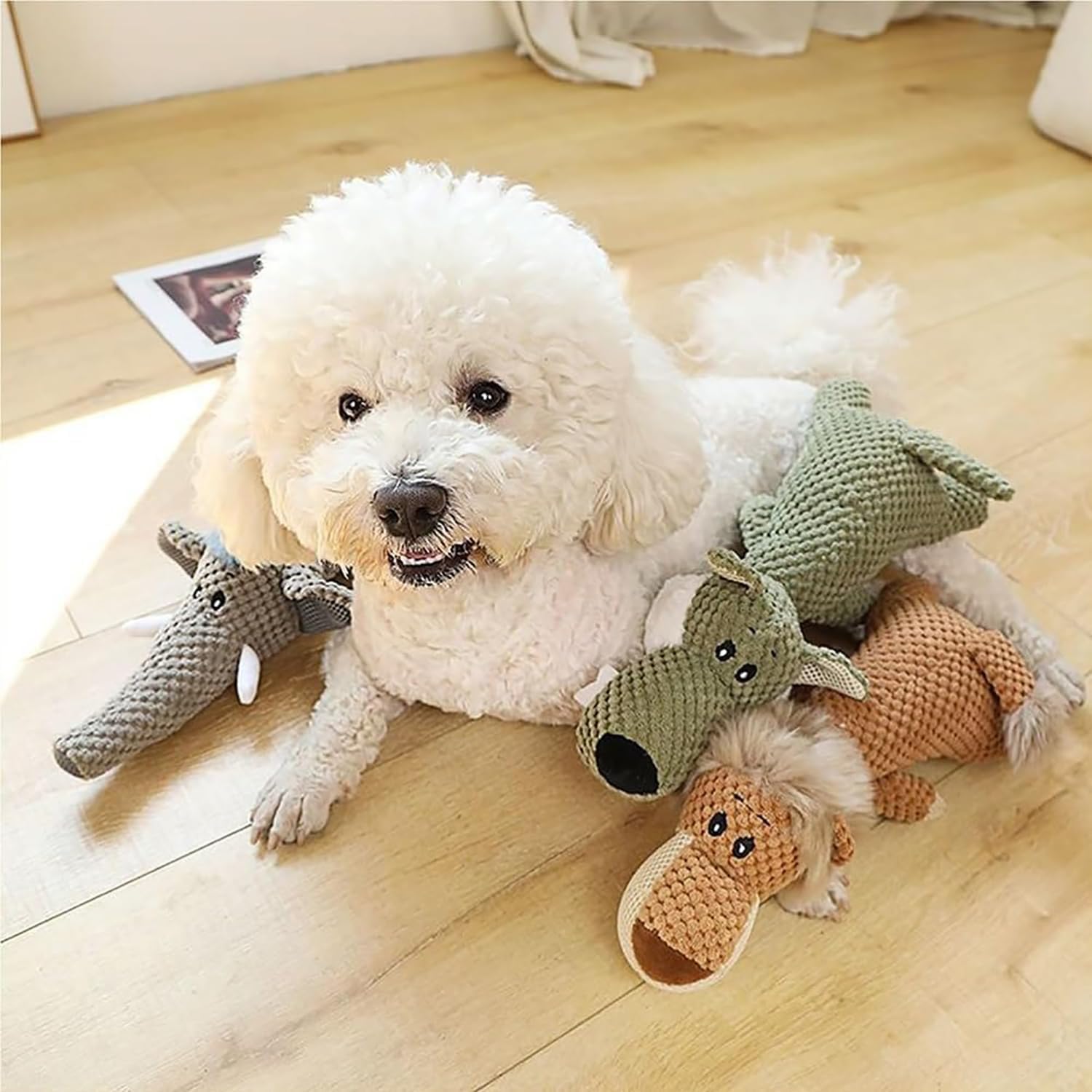 Durable Pet Chew Toy for Heavy Chewers Dogs Interactive Animal