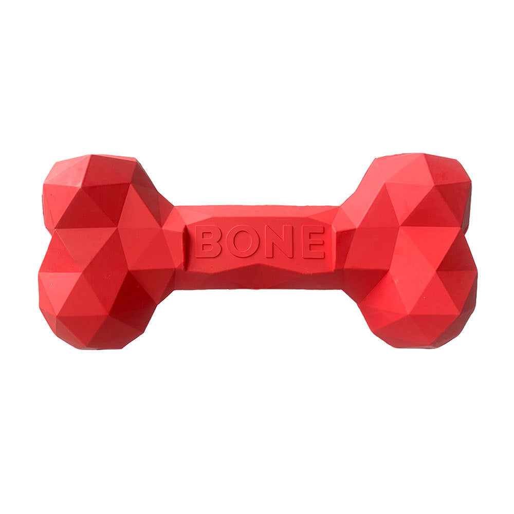 Diamond Bone Slow-Feeding Chew Toy for Dogs Interactive Play