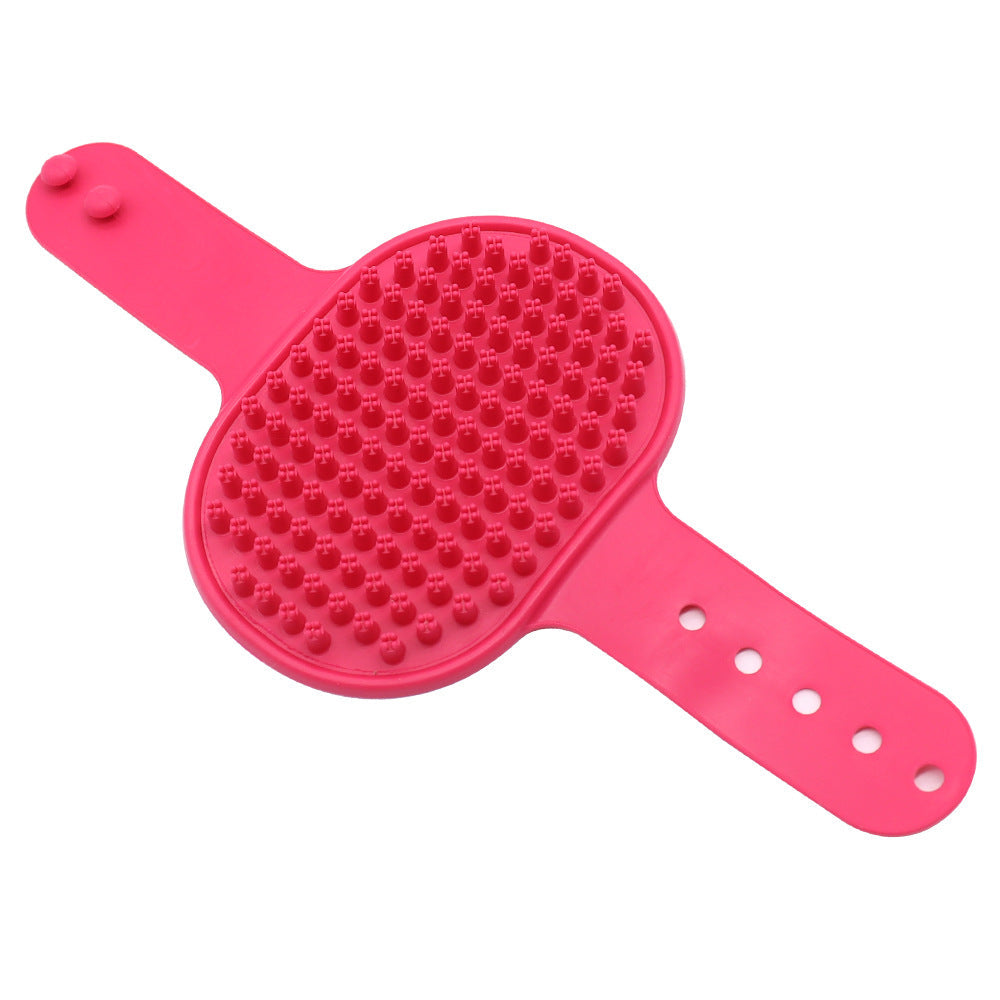 Soft Silicone Pet Bath Brush for Dogs and Cats Grooming