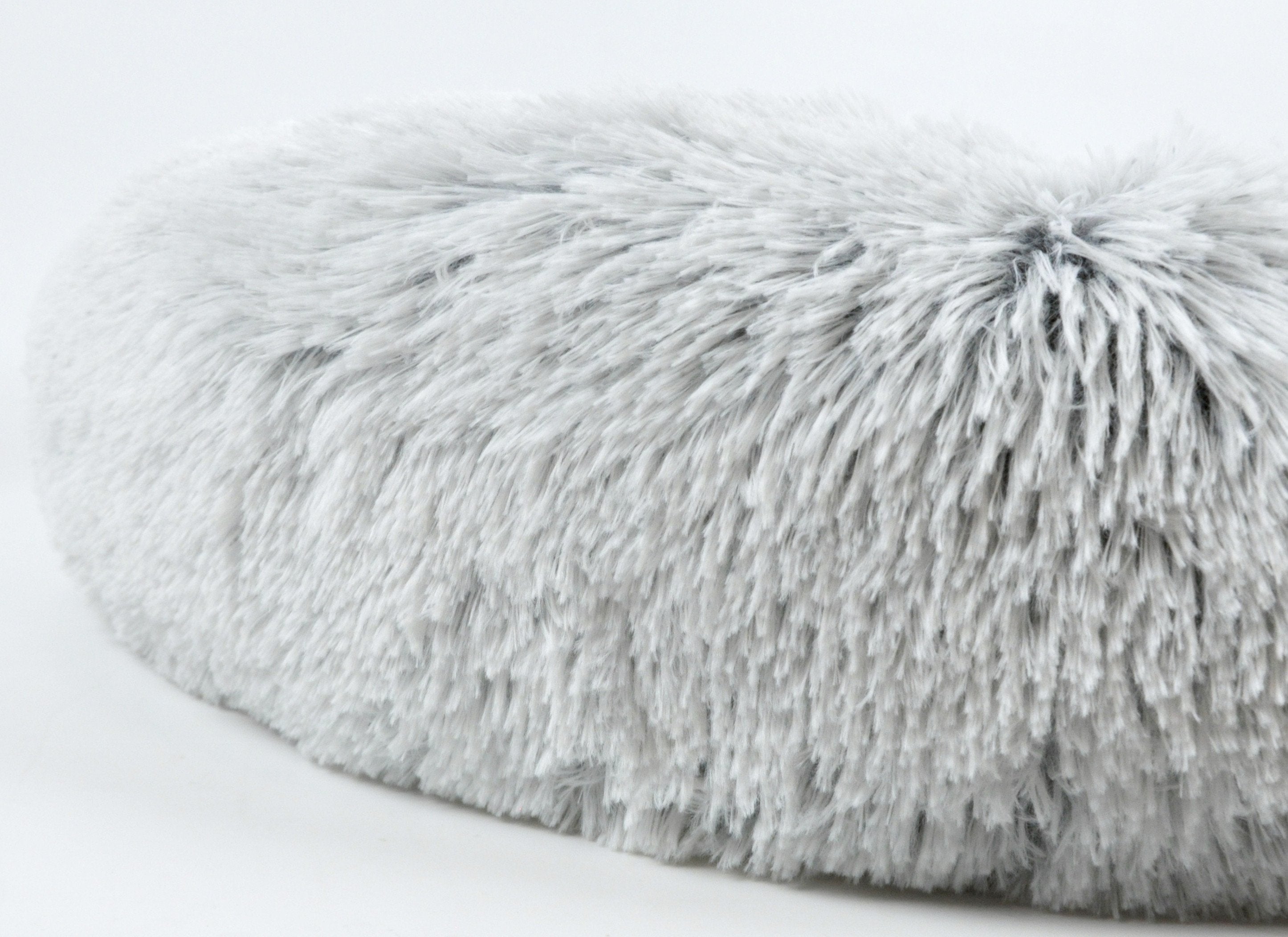 OrthoPlush Pet Bed Snowflake White Two Tone Comfortable Sleeping Cushion