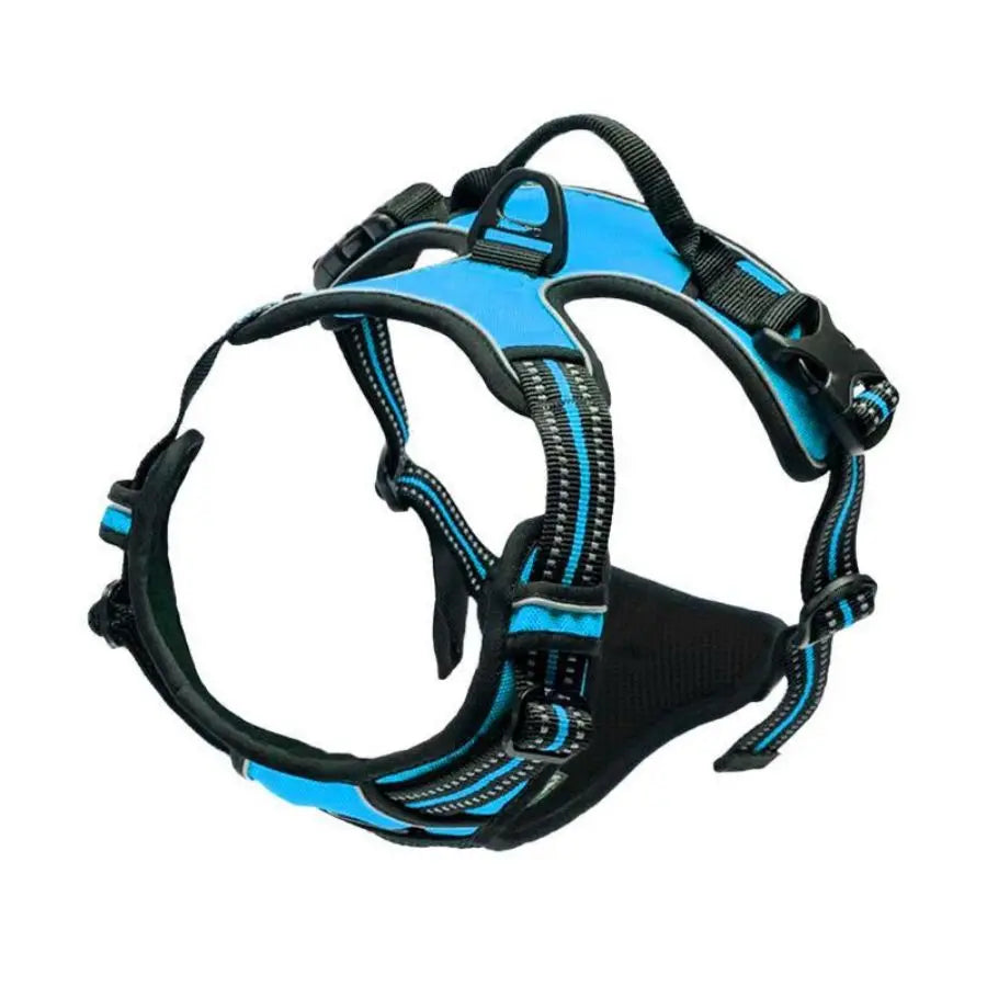 No Pull Reflective Dog Harness with Handle for Large Dogs