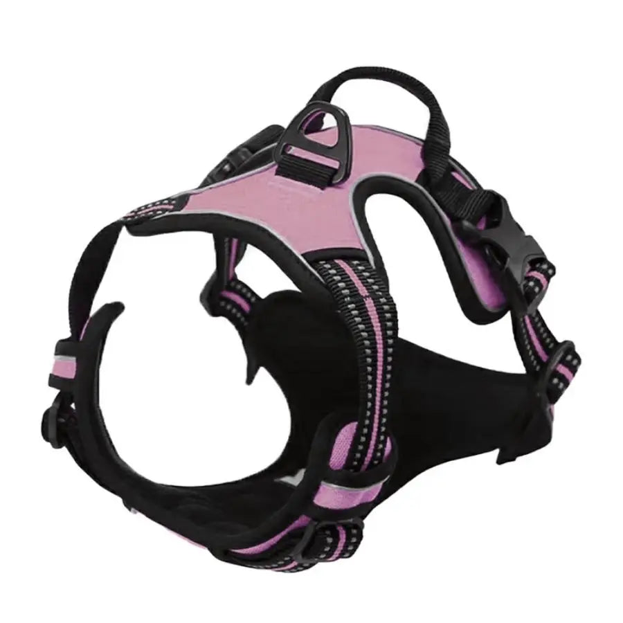 No Pull Reflective Dog Harness with Handle for Large Dogs
