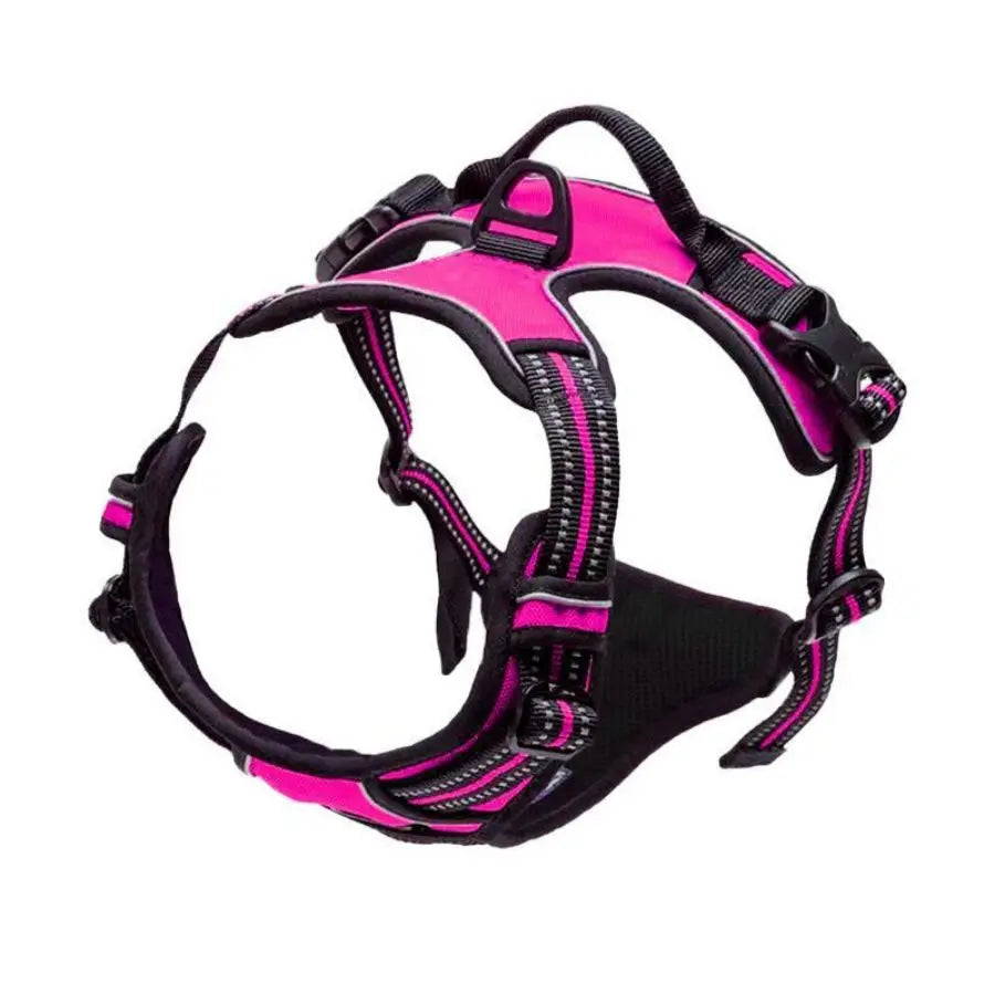 No Pull Reflective Dog Harness with Handle for Large Dogs