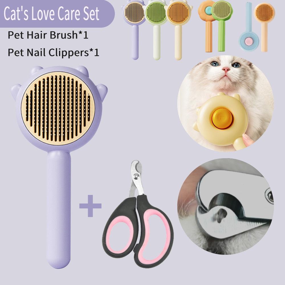 Pet Massage Comb Hair Removal Brush for Cats and Dogs