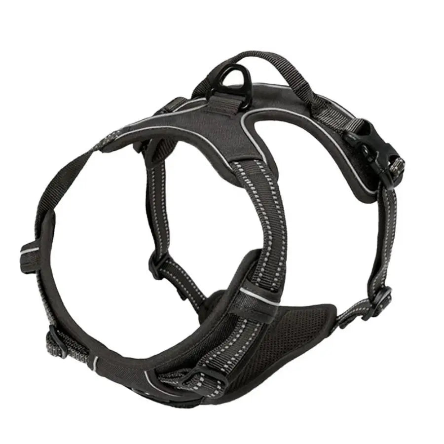 No Pull Reflective Dog Harness with Handle for Large Dogs