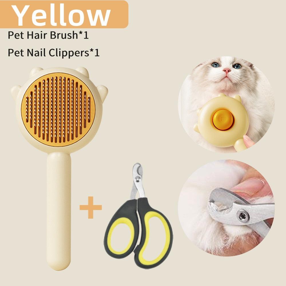Pet Massage Comb Hair Removal Brush for Cats and Dogs