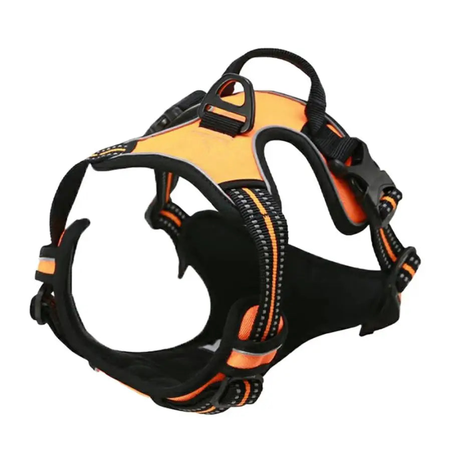 No Pull Reflective Dog Harness with Handle for Large Dogs