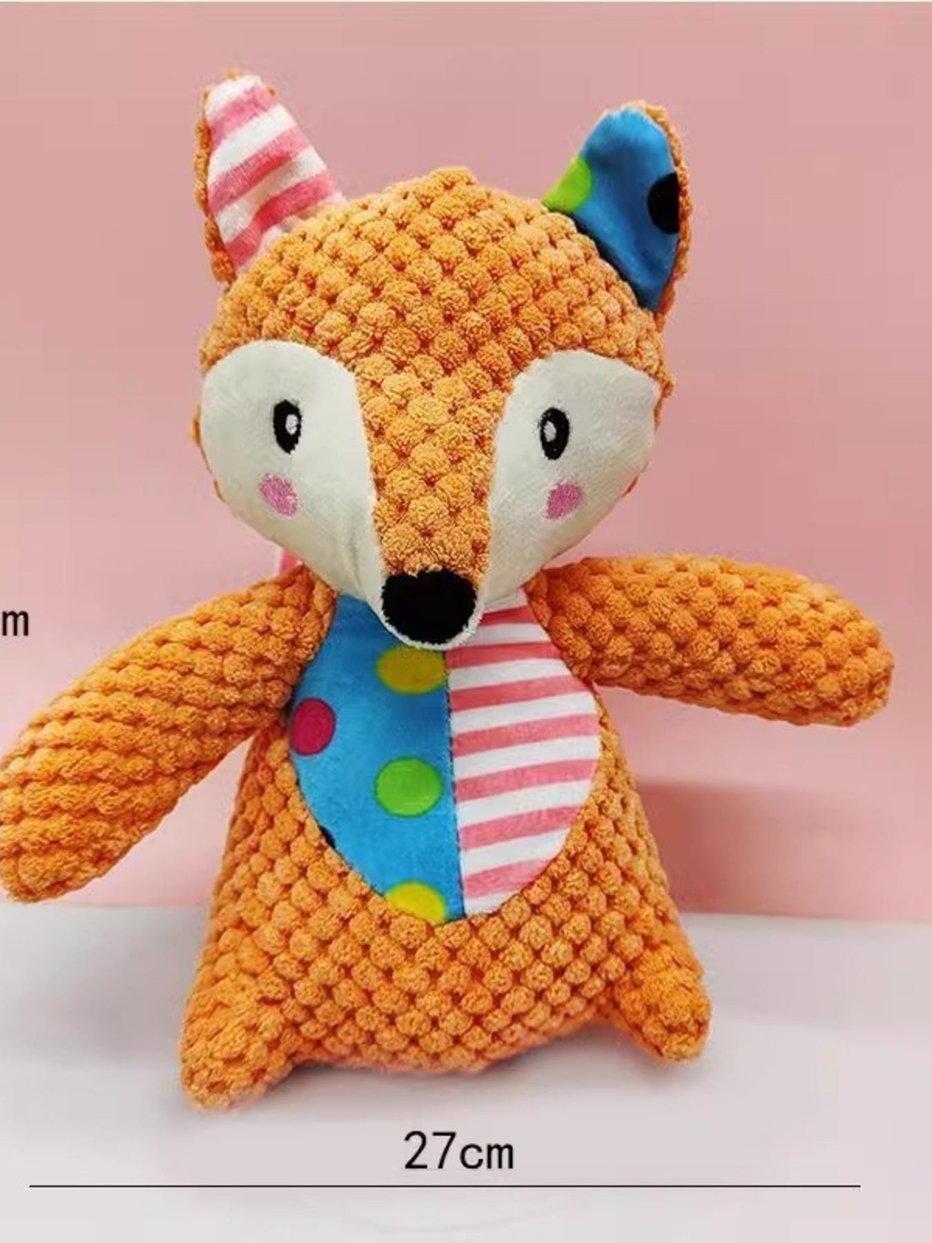 Soft Plush Animal Pet Toys for Dogs Cats Interactive Playtime