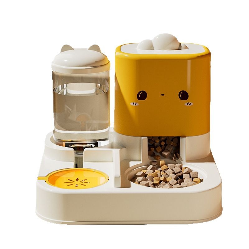 Automatic Pet Water Fountain and Feeder for Cats Dogs Daily