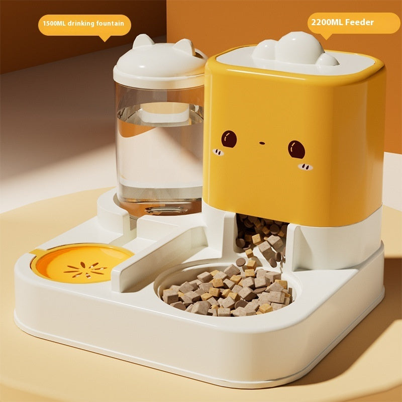 Automatic Pet Water Fountain and Feeder for Cats Dogs Daily