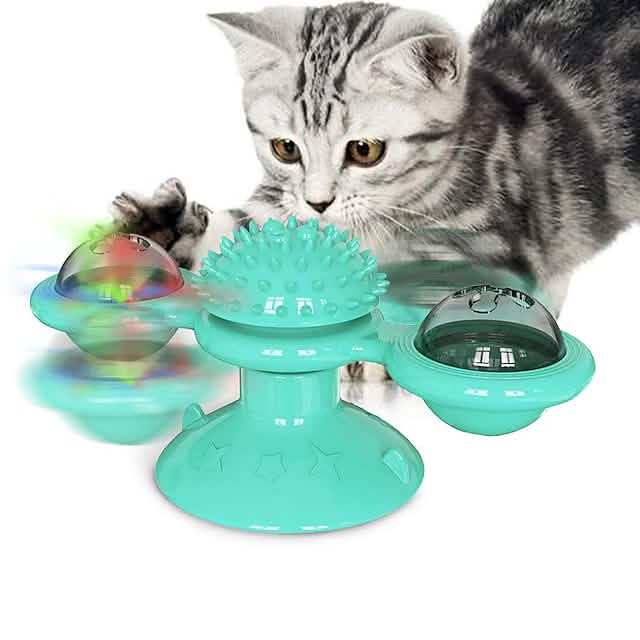 Interactive Cat Teaser Toy for Fun Pet Exercise and Play
