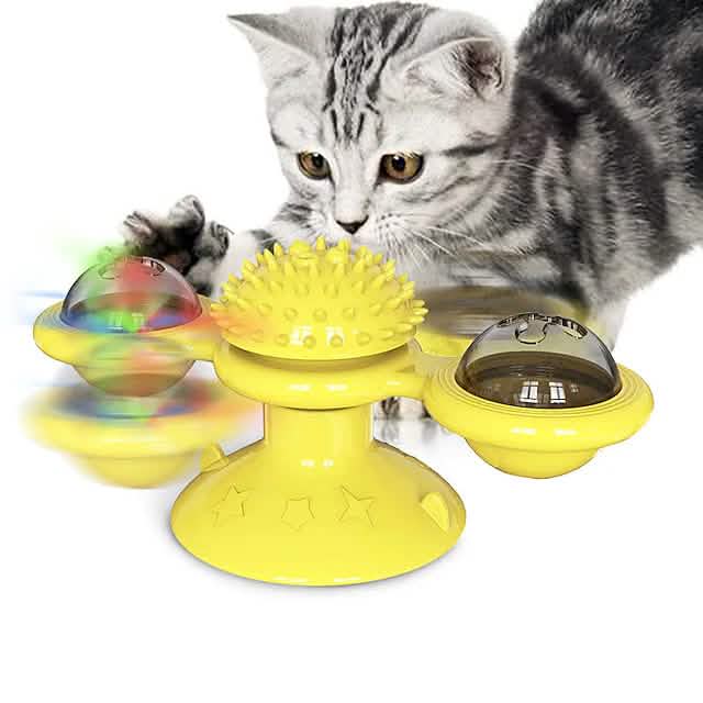 Interactive Cat Teaser Toy for Fun Pet Exercise and Play