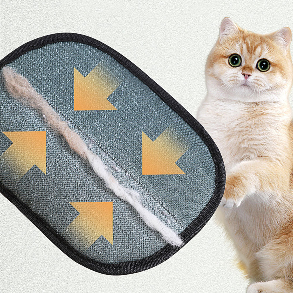 Pet Hair Remover Grooming Glove for Dogs Cats and Rabbits