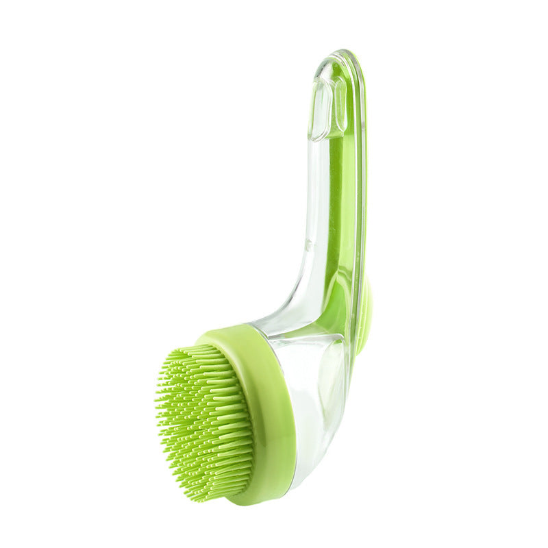Long Handle Pet Bath Brush for Dogs and Cats Grooming