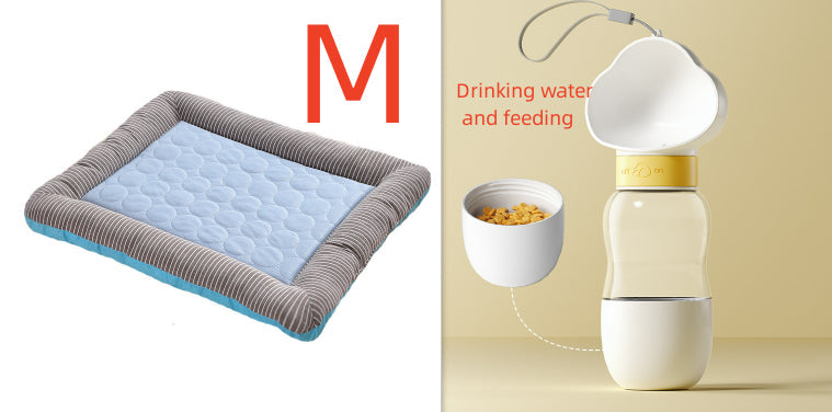 Breathable Pet Cooling Pad Bed for Dogs Cats Summer Sleeping