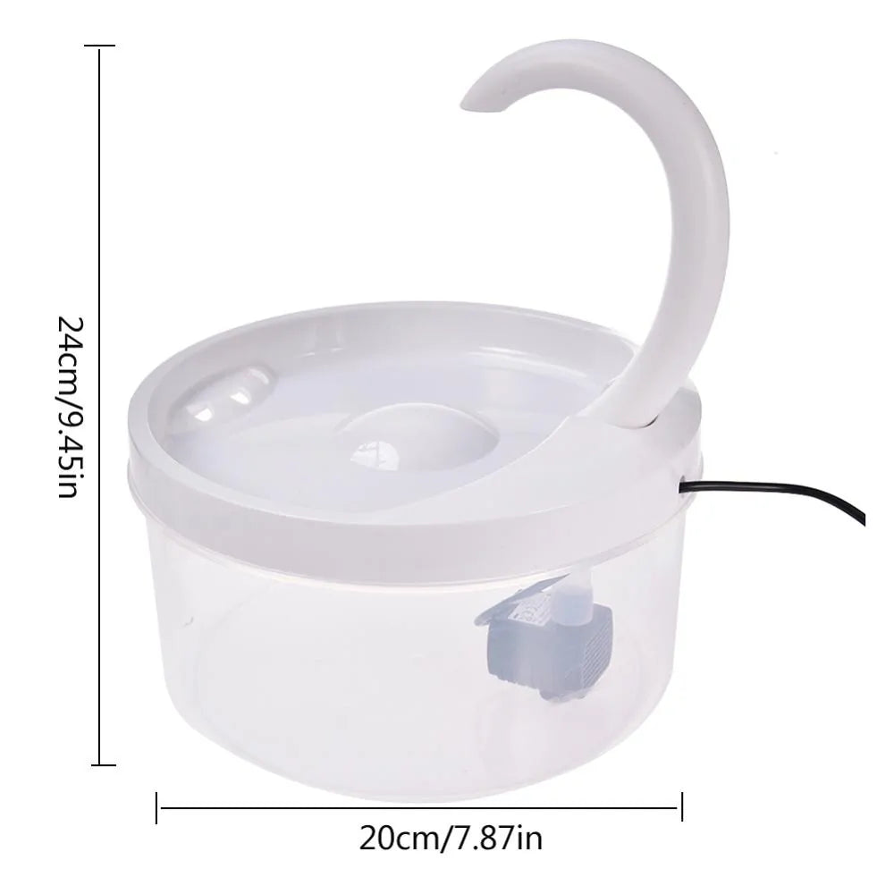 Automatic Pet Water Fountain for Cats and Dogs Drinking Hydration