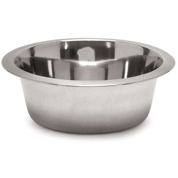 Stainless Steel Pet Food and Water Bowls for Dogs Cats