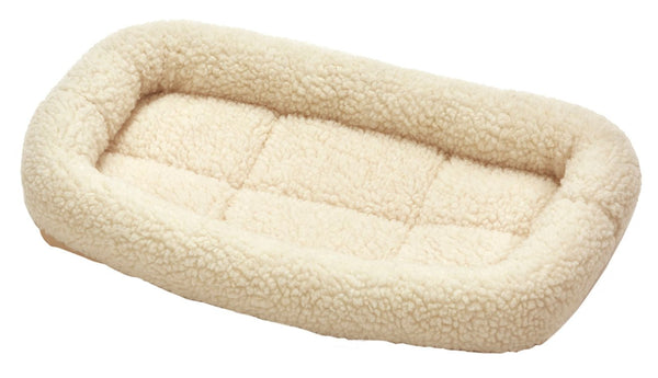 Plush Fleece Pet Lodge Bed for Dogs and Cats Comfort